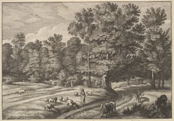 Herders in een bos, 1648-50