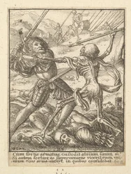 De ridder, uit de Dans van de Dood