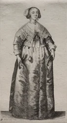 De verschillende gewoonten van Engelse vrouwen, van de adel tot de plattelandsvrouwen..., 1640