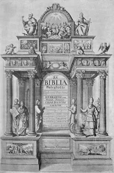 Titelpagina van Waltons Polyglot Bijbel, 1657, 1904