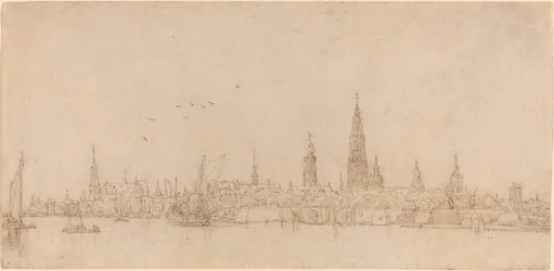 Zicht op Antwerpen
