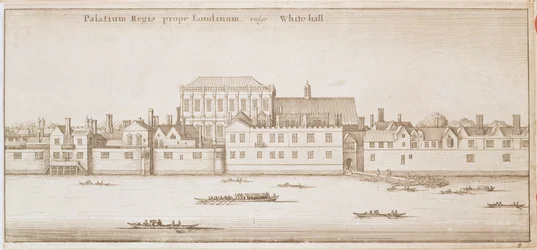 Uitzicht op Whitehall, 1645