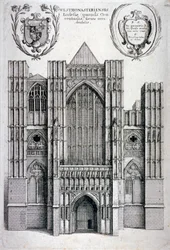 Westminster Abbey, Londen, ca. 1650