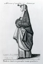 Vrouw van Kwaliteit uit Antwerpen, 1643