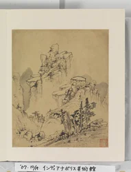 Album met landschapschilderijen