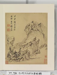 Album met landschapschilderijen