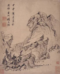 Album met landschapschilderijen