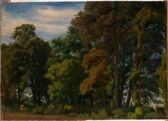 Landschap in Duitsland, studie