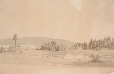 Baai van Näsijärvi