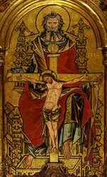 Altaarstuk met de Drie-eenheid, ca. 1250