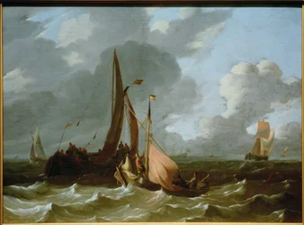 Onrustige zee