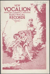Vocalion Records Bulletin, 1920s