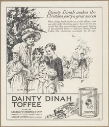 Dainty Dinah Toffee, ca. 1920s