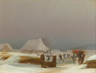 Winterlandschap van Funen