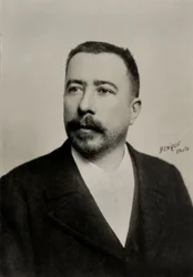 Portret van de Franse componist Georges Auguste Fragerolle (foto)
