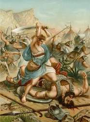 David doodt Goliath
