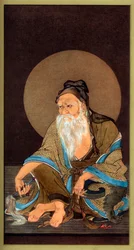 Portret van Vimalakirti, 15e eeuw 1886