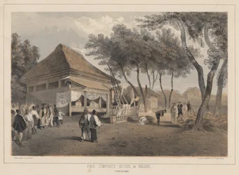 Brandweerkazerne en motor, Yokohama