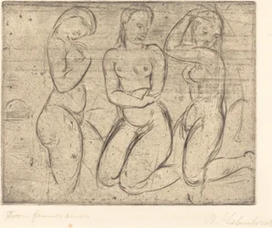 Drie Knielende Vrouwen