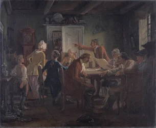 Collegium Politicum. Uit Ludvig Holberg