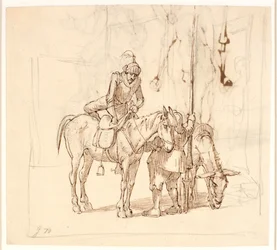 Don Quichot Stijgt te Paard