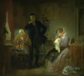 Het bezoek van de vrijer