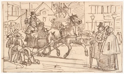 Sleerit rond "Het Paard" op Kongens Nytorv