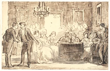 Kopenhaagse gezelschapsscene