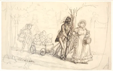 Schoenmakersfamilie op weg naar een picknick langs de kustweg