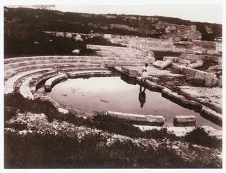 Theater, Taormina, Sicilië, Italië (foto)