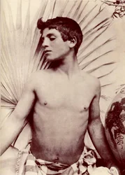 Studie van een mannelijk naakt, ca. 1900