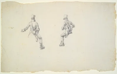 Studie van een Oostenrijkse Hussaar