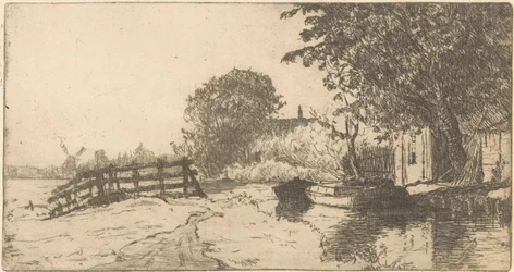 Huis aan het water in de Binckhorst in Den Haag