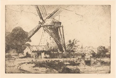 Molen bij Den Haag