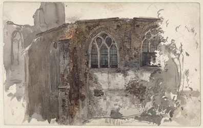Ruïne van een kerk