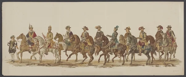 Delftse optocht van 1862, vierde groep