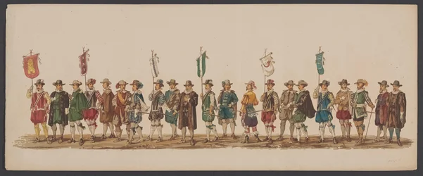 Delftse optocht van 1862, vijfde groep
