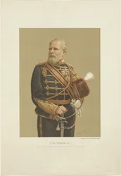 Portret van Willem III, koning der Nederlanden