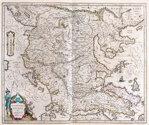 Griekenland, Macedonië, Albanië, in 