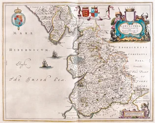 Lancaster en Lancastshire, in 
