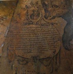 Groot paar bibliotheekglobes, de aardse 1645/48, de hemelse na ca. 1630