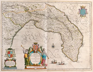 Otranto, Salento, Lecce, Puglia, Italië, in 