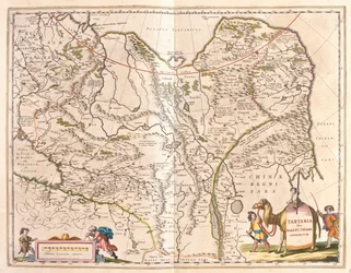 Tartary en Noordelijk deel van China en Korea, in 