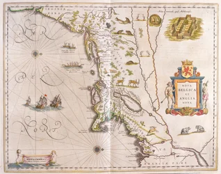 uiterste noordoostkust van de Staten, in 