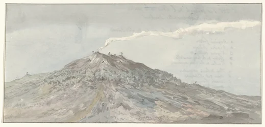 Zicht op de Etna gezien vanuit het zuidwesten