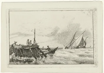 Pier aan water