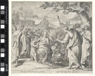 Christus zegent de kinderen