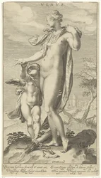 Venus en Cupido