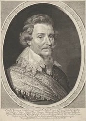 Portret van Ernst Casimir, graaf van Nassau-Dietz