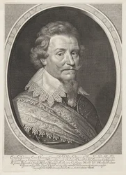 Portret van Ernst Casimir, graaf van Nassau-Dietz